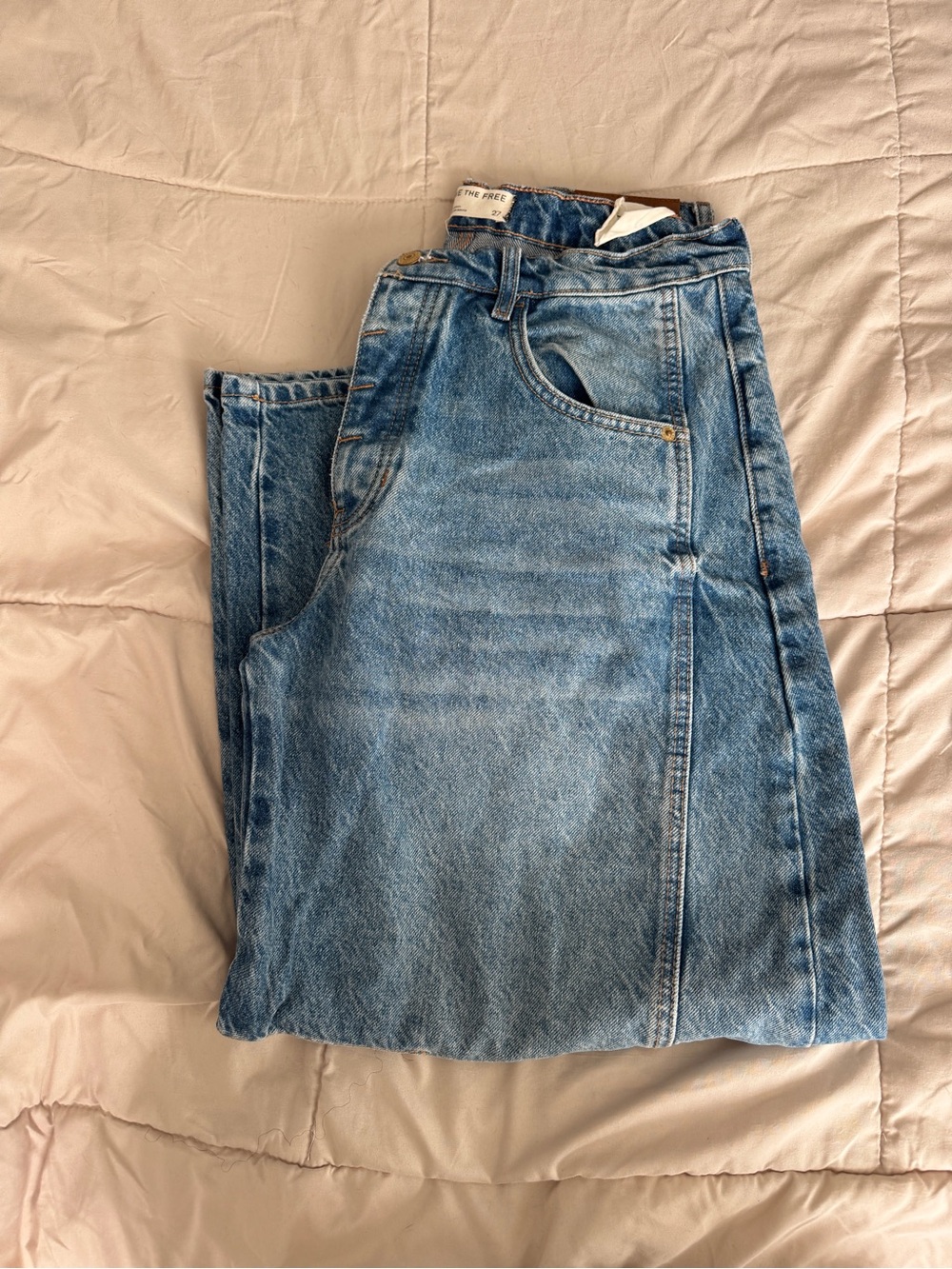NEW Free People Good Luck Barrel sz 27